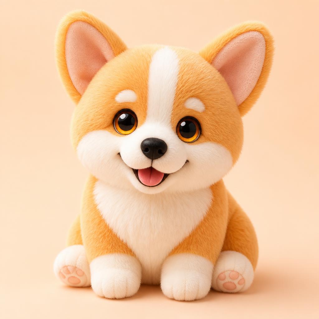 Biscuit Corgi AI-powered plush toy by MagicPals