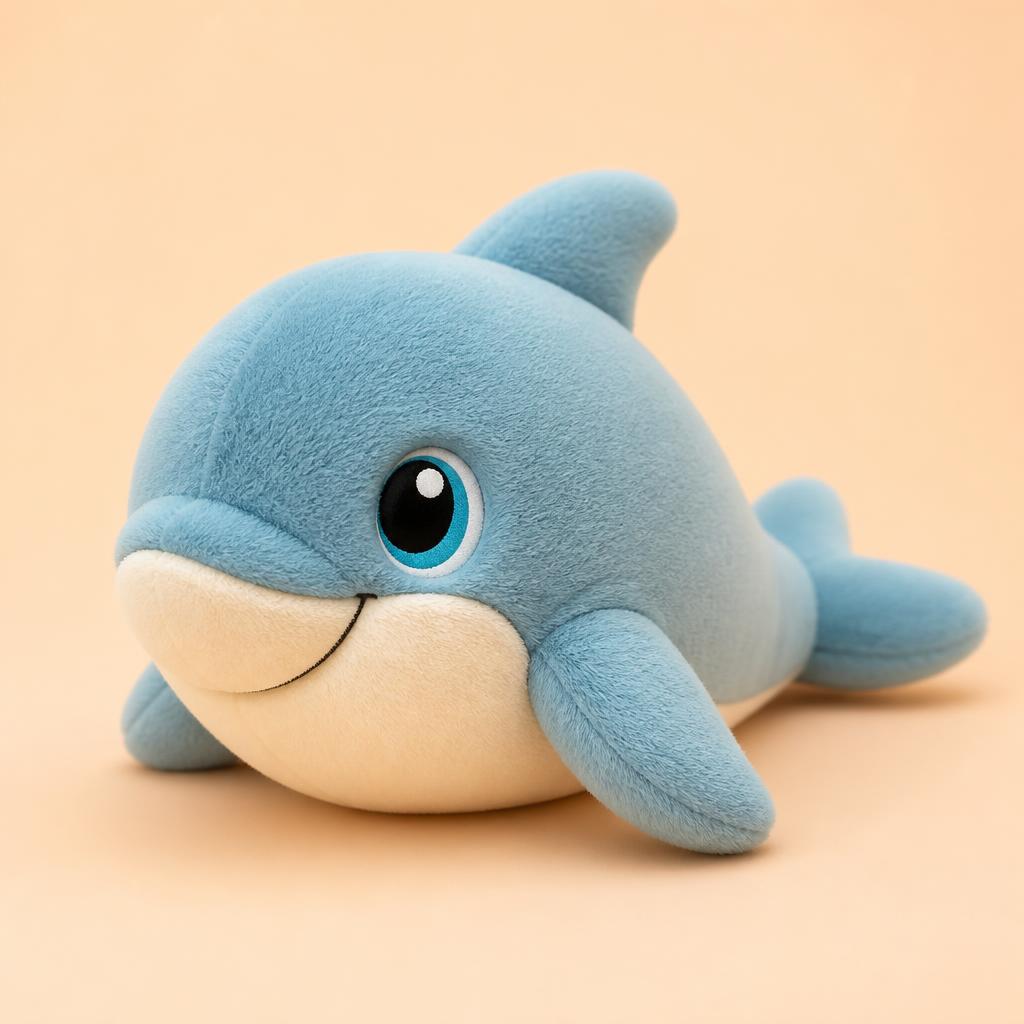 Splash Dolphin AI-powered plush toy by MagicPals