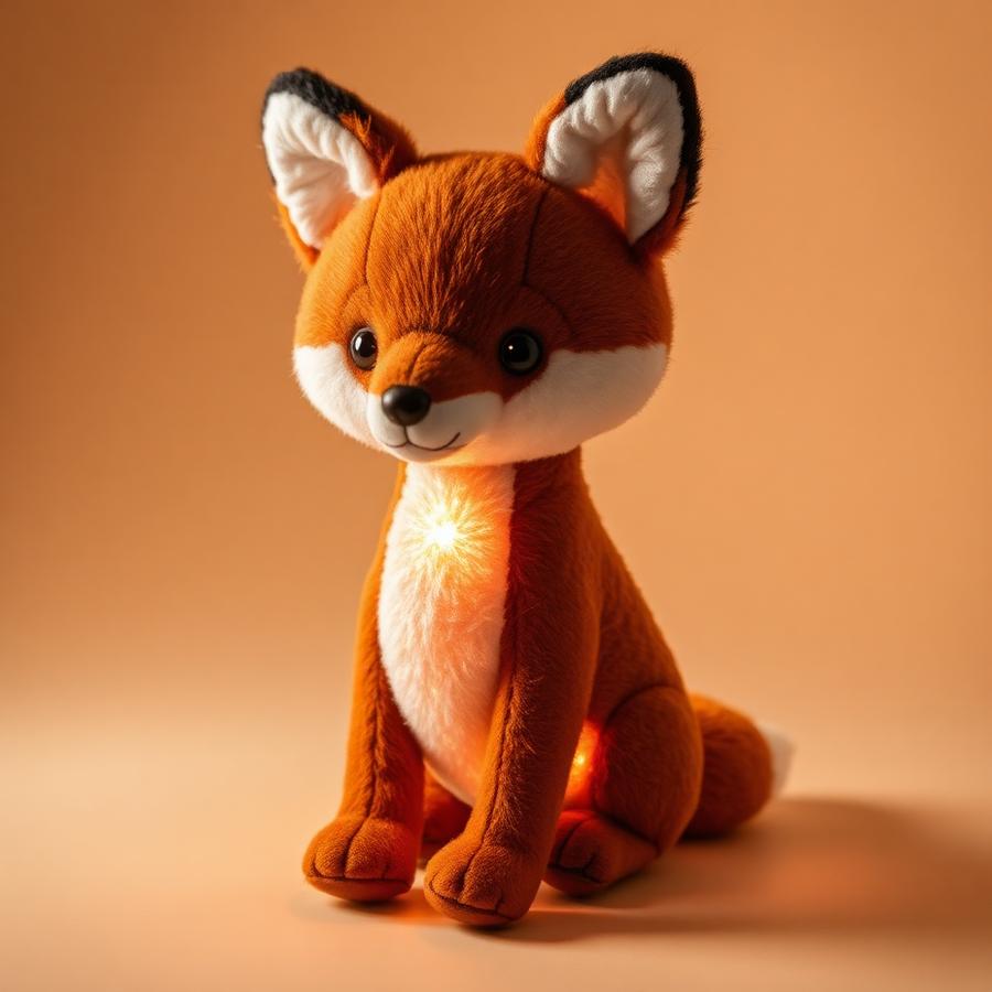 Ember Fox AI-powered plush toy by MagicPals